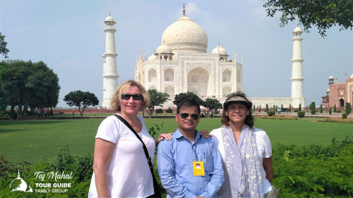 Visite du Taj Mahal au lever du soleil