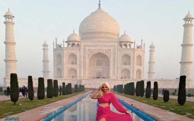 Tour al amanecer en el Taj Mahal desde Delhi