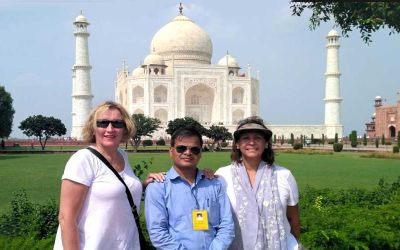 Visite du Taj Mahal au lever du soleil