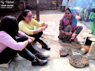Taj Mahal Tour With Indian Village Cooking Live Demo