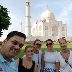 Adil Khan, Taj Mahal Tour Guide