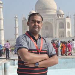 Farid Baig, Taj Mahal Tour Guide