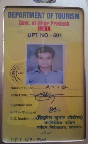 Atiq , Tour Guide License