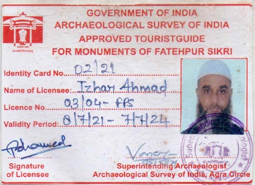 Izhar Ahmad, Tour Guide License