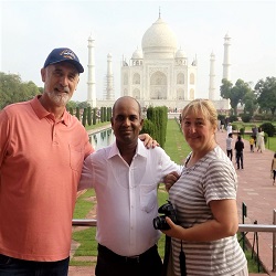 Nand Kishor Singh, Taj Mahal Tour Guide