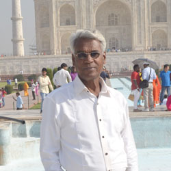 Shamsuddin Khan, Taj Mahal Tour Guide